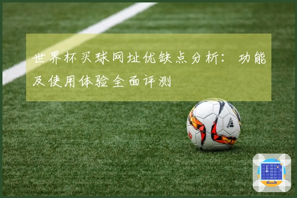 世界杯买球网址优缺点分析：功能及使用体验全面评测